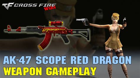 crossfire ak  scope  weapon gameplay youtube