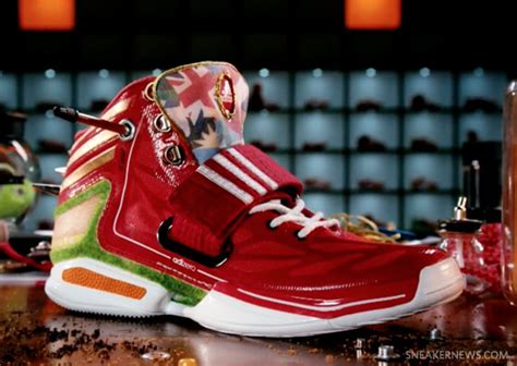 adidas    olympic red shoe customizations sneakernewscom