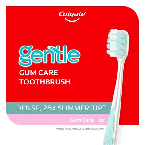 Colgate Gentle Gum Care Toothbrush 3s Oral Watsons Singapore