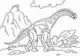Dinosauro Diplodoco Stampare sketch template