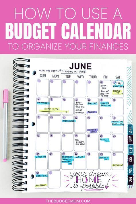 planner   title     budget calendar  organize