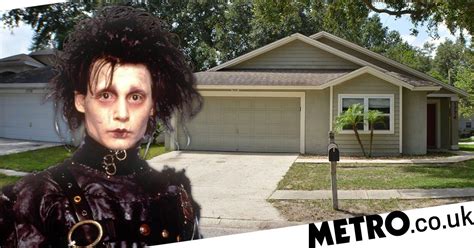 edward scissorhands house up for sale and includes