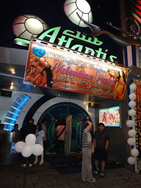 Night Life In The Philippines Club Atlantis Dollhouse Bar Fields Avenue