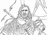 Coloring Pages Thrones Game Colouring Adult Hound Book Games sketch template