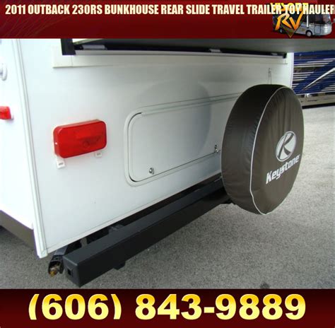 Salvage Rv Parts 2011 Outback 230rs Bunkhouse Rear Slide Travel Trailer