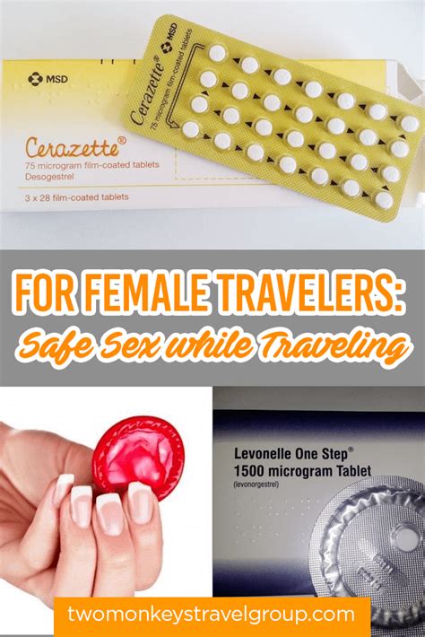 for female travelers safe sex while traveling