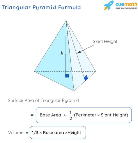 triangular pyramid formula   triangular pyramid formula examples