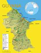 Billedresultat for World Dansk Regional Sydamerika Guyana. størrelse: 141 x 185. Kilde: www.mapsland.com