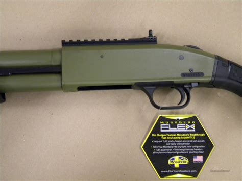 mossberg flex  tactical od green  sale  gunsamericacom