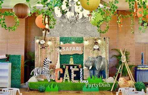 safari themed party event styling safari theme party party themes