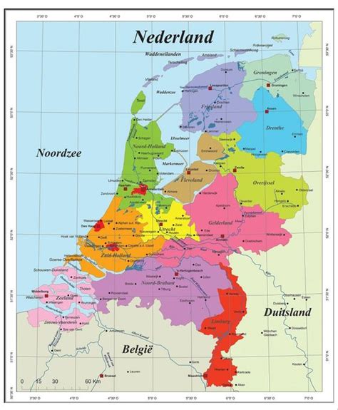 kaart nederland ik hou van holland pinterest kaarten met en nederland