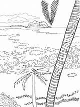 Vomo Fiji Colouring sketch template