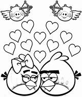 Coloring Pages Angry Birds Girl Popular Coloringhome sketch template