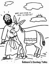 Donkey Balaam Balaams Mule Donkeys Divyajanani sketch template