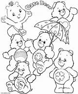 Coloring Bear Care Pages Bears Print Printable Kids Lucky Build Color Clipart Cartoon Sleeping Drawing Girls Colouring Teddy Disney Sheets sketch template
