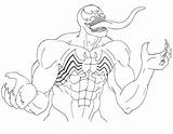 Venom Antivenom Colorear24 Scribblefun Coloringhome sketch template
