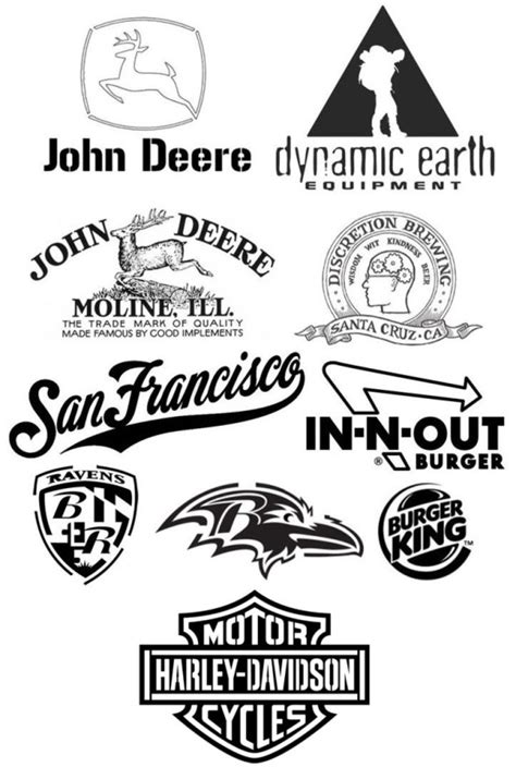 corporate stencil logos