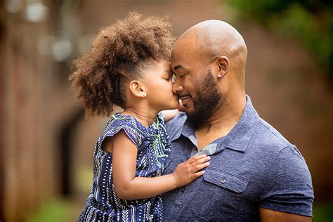 precious photos of african american fathers bonding with