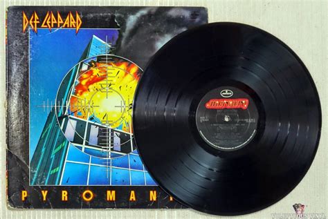 def leppard pyromania  vinyl lp album voluptuous vinyl records