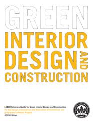 leed reference guide  green interior design  construction