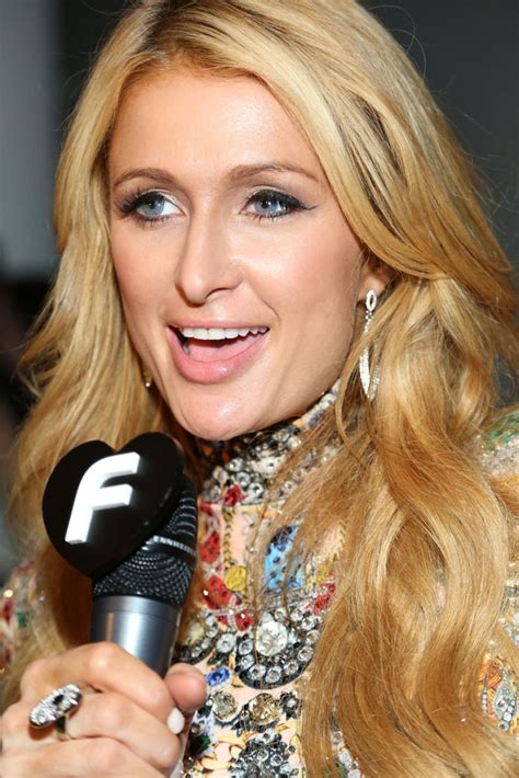 Paris Hilton At The Blonds Fashion Show In New York