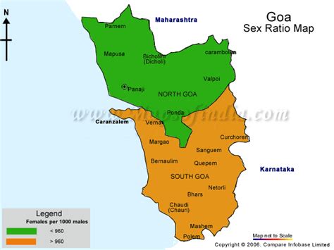 Goa Sex Ratio As Per Census 2001