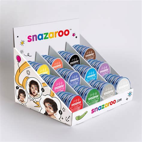 snazaroo ml classic counter pack  pkg amscan international