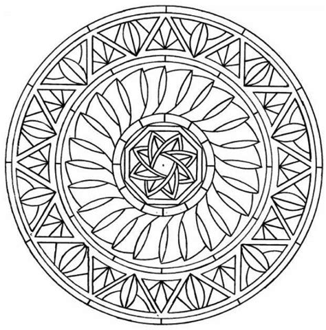 mandalas coloring pages embroidery patterns  images