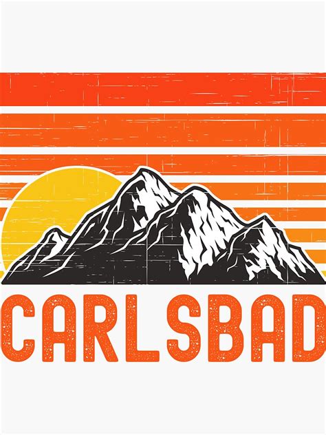 carlsbad sticker  sale  thequotefactory redbubble