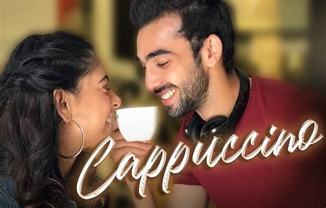 niti taylor  abhishek verma   adorable couple  cappuccino