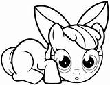 Pony Little Drawing Apple Easy Draw Bloom Step Tutorial Coloring Pages Finished Book Getdrawings Drawinghowtodraw sketch template