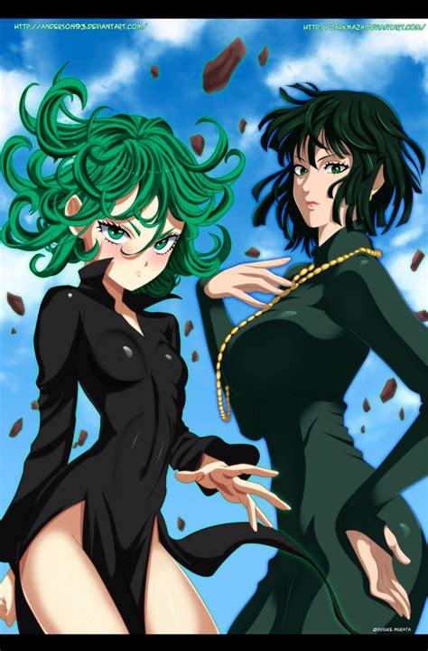 one punch man tatsumaki and fubuki collab by anderson93 on deviantart