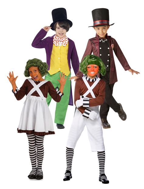 charlie  chocolate factory kids fancy dress book character