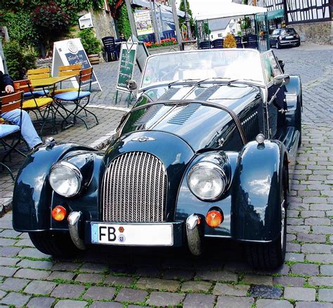 Black Classic Car In Germany Photograph By Chuck Stewart Pixels