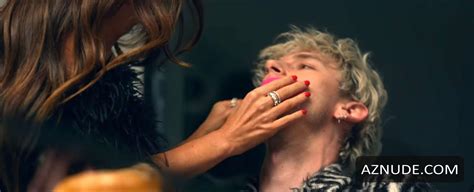 megan fox and machine gun kelly in sexy music video