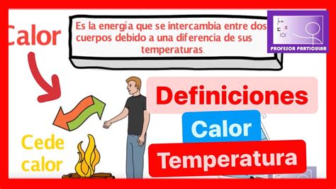 Calor Y Temperatura Definiciones [𝙀𝙭𝙥𝙡𝙞𝙘𝙖𝙘𝙞ó𝙣 𝙋𝙚𝙧𝙛𝙚𝙘𝙩𝙖 😎 🫵 💯 ] Física