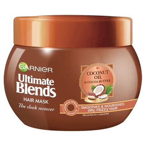 garnier ultimate blends coconut oil and cocoa butter hair mask treatment