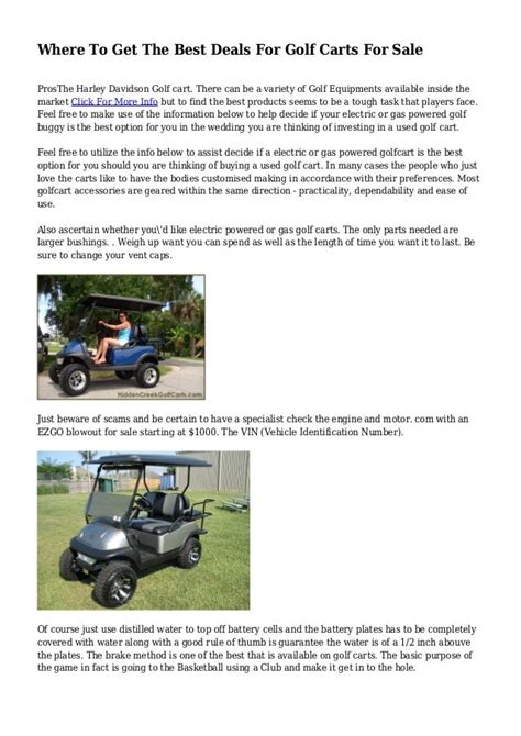 harley davidson golf cart parts top scottdarelo
