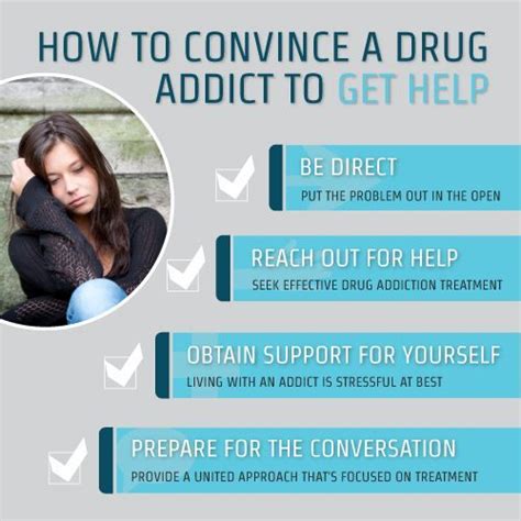 how to convince a drug addict to get help