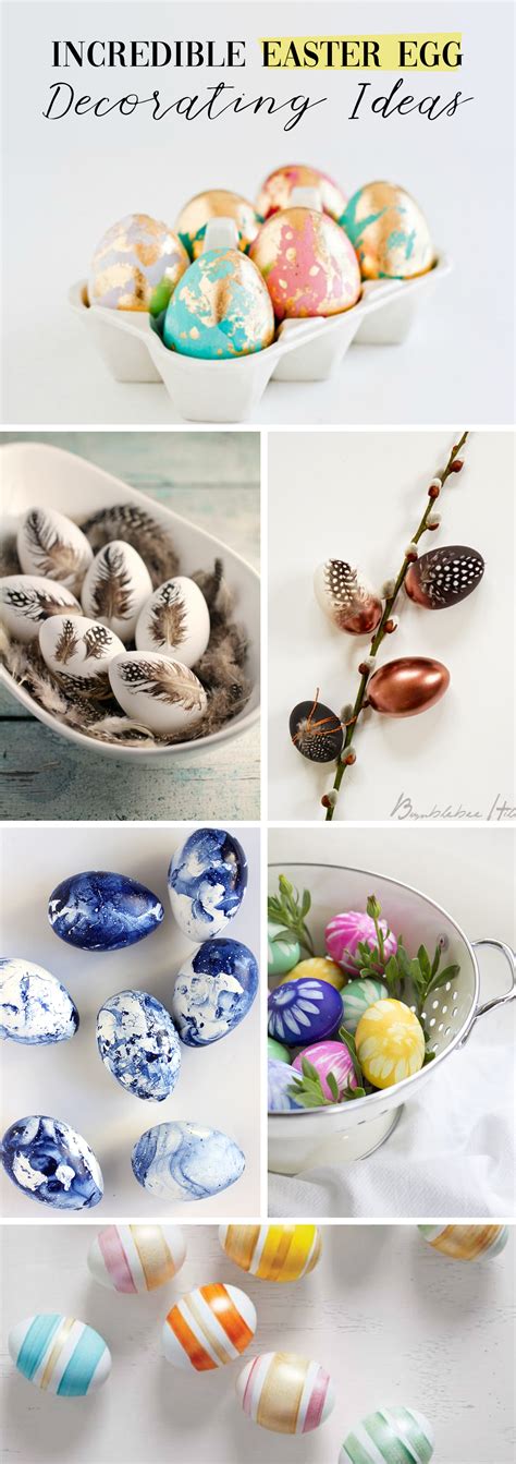 incredible easter egg decorating ideas    sheer creativity
