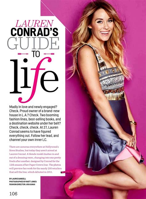 Lauren Conrad Cosmopolitan Magazine Usa January 2014 Issue