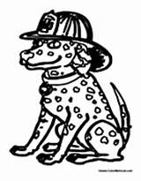 Firefighter Coloring Dog Pages Fighter Fire People Colormegood sketch template