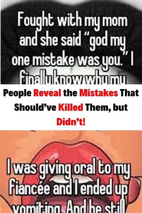 People Reveal The Mistakes That Should’ve Killed Them But