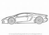 Lamborghini Side Drawing Draw Centenario Step Cars Sports Sketch Car Aventador Drawingtutorials101 Easy Drawings Clipart Coloring Learn Cool Lamborgini Tutorials sketch template