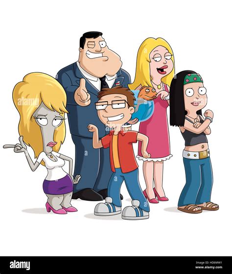 American Dad From Left Roger The Alien Stan Smith Steve Smith
