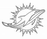 Dolphins Miami Coloring Logo Svg Vector Transparent Drawing Nfl Pages Stencil Printable Logos Seekpng sketch template