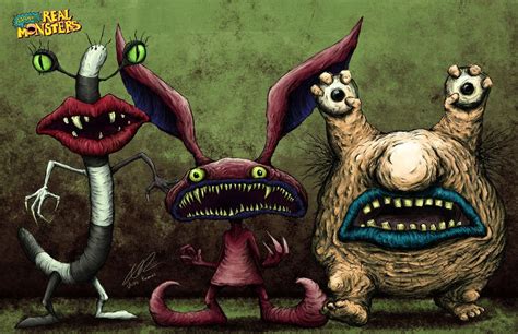 Aaahh Real Monsters By Ulitomamon My Monsters I Just