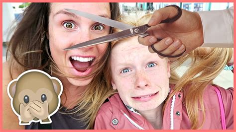 getting my hair cut with mom youtube