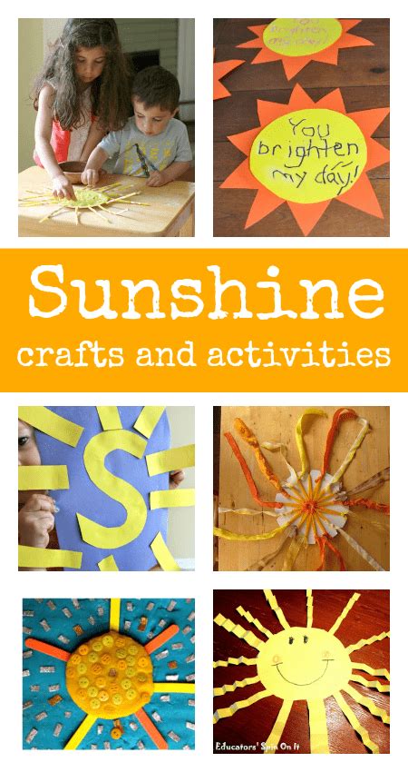 sunshine crafts  activities   summer solstice nurturestore