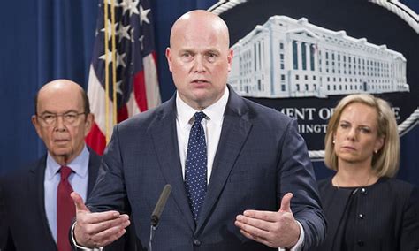 whitaker says the mueller probe is close to being